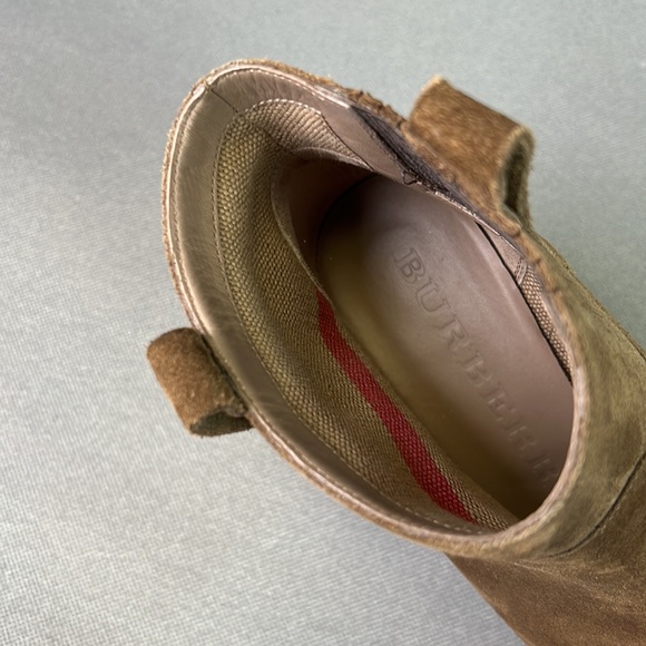 Burberry Coletta ankle boots suede western excellent condition. Size 38.5 - Picture 6 of 12